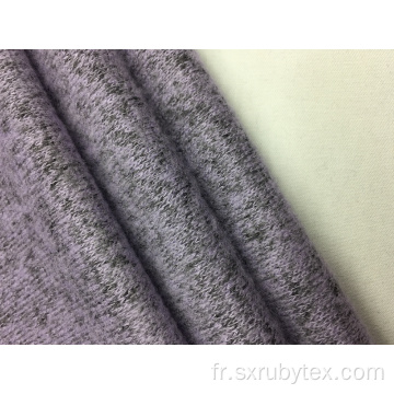 Tissu en jersey uni avec boucle R / T